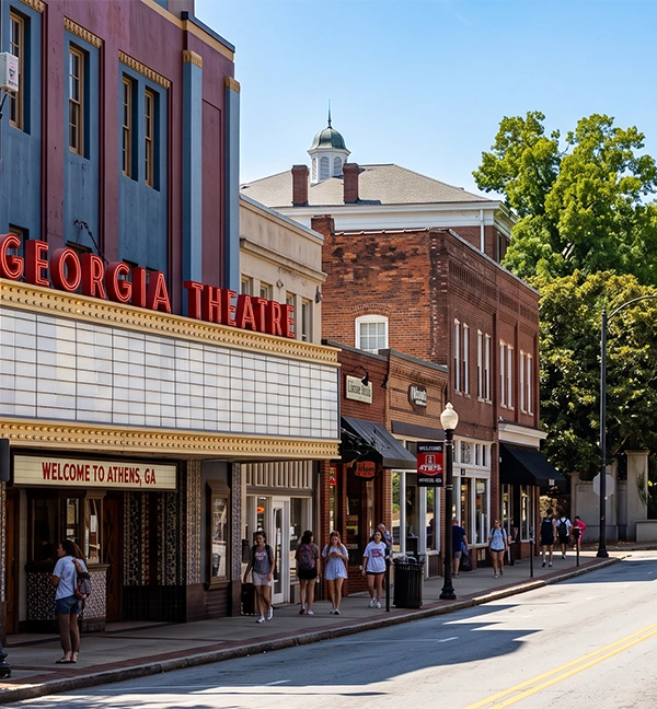 athens northeast georgia